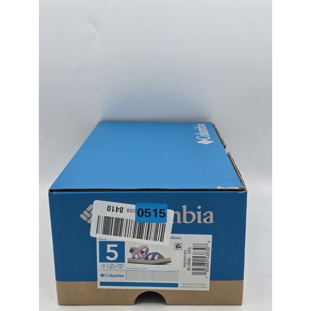 Columbia Women's Capsule‎ Alava Sport Sandals Sz 5 M  Rainbow Shoe - NIB - Picture 2 of 13